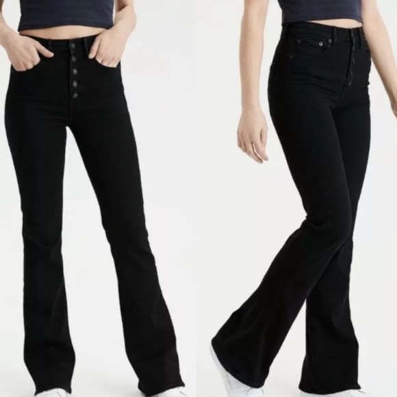 American Eagle Outfitters Denim - American Eagle Curvy Highest Rise Flare Size 10